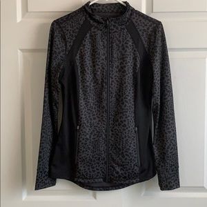 Ideology Animal Print Full Zip